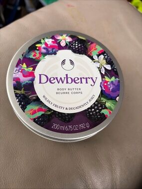 The Body Shop Dewberry Body Butter 200ml. New Discontinued.